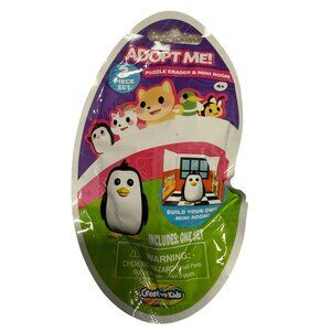 Adopt Me Puzzle Eraser & Mini Room - Penguin